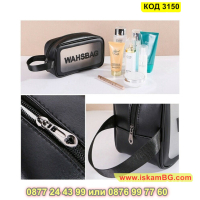 Чанта органайзер за козметика при пътуване с дръжки Washbag - КОД 3150, снимка 8 - Други - 44841722