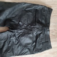 Кожен панталон черен, снимка 3 - Панталони - 40769358
