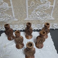 дървени свещници с формата на бухалче , снимка 10 - Други - 43838444