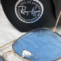 Ray-Ban RB 3026  прозрачни слънчеви очила Рей-Бан авиатор, снимка 9 - Слънчеви и диоптрични очила - 28392344