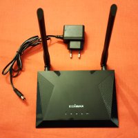 EDIMAX BR-6428nS V5 4-в-1 N300 Wi-Fi Рутер , снимка 2 - Рутери - 44124963