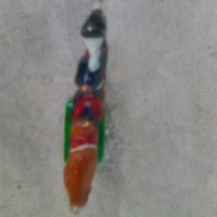 Френски конник оцветен изработен от олово , снимка 6 - Колекции - 37155669