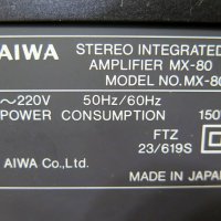 Aiwa MX-80_TX-80Z, снимка 8 - Аудиосистеми - 27626888