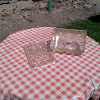 Стара стъклена купа,кутия за масло #3 в Други ценни предмети в гр. Перник -  ID28593163 — Bazar.bg