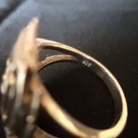 дамски сребърен пръстен, снимка 5 - Бижутерийни комплекти - 35563604