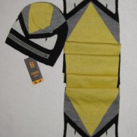 FENDI шал и шапка комплект, снимка 2 - Шапки - 35025016