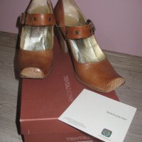 Tentazione дамски обувки естествена кожа 38 номер, снимка 2 - Дамски обувки на ток - 40142219