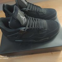 Nike Air Jordan 4 Black Cat, снимка 2 - Спортни обувки - 43465407