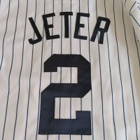  New York Yankees ,тениска,      джърси Дерек Джетър,Jeter,, снимка 7 - Спортни дрехи, екипи - 40648796
