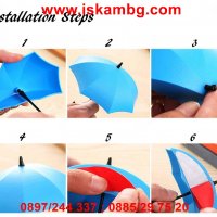 лепящи закачалки - цветни чадърчета - код 1956, снимка 10 - Други стоки за дома - 26902920