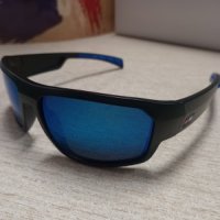 Сини огледални слънчеви очила с поляризация, снимка 3 - Слънчеви и диоптрични очила - 44071516