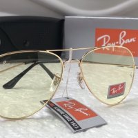 Ray-Ban RB 3026  прозрачни слънчеви очила Рей-Бан авиатор, снимка 6 - Слънчеви и диоптрични очила - 28365719