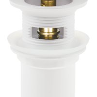 Бял Клик-Клак клапан за Мивка или Биде - Универсален, снимка 1 - Други - 43701171