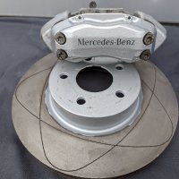 Комплект спирачни апарати и дискове за Mercedes - Мерцедес, снимка 2 - Части - 38898307