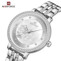 Дамски часовник NAVIFORCE Silver 5017 SW., снимка 1 - Дамски - 34725723