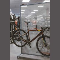 Велосипедна стойка за стена WALLIE закачане на рамка, сгъваема, снимка 4 - Аксесоари за велосипеди - 40703848