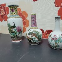 Китайски автентични вази Антика , снимка 3 - Вази - 38970086