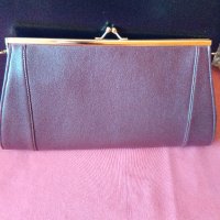 Нова ретро чанта ест.кожа цвят бордо, снимка 1 - Антикварни и старинни предмети - 28590263