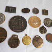 Лот плакети и медали -14броя, снимка 1 - Антикварни и старинни предмети - 43656014