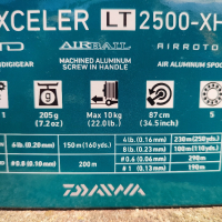 DAIWA Exceler LT 2500-XH, снимка 6 - Макари - 44866898