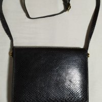 Дамска чанта "JACOB", естествена змийска кожа., снимка 1 - Чанти - 35449908