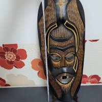 Дървени автентични маски , снимка 8 - Антикварни и старинни предмети - 38969992