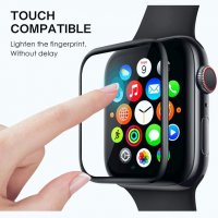 9D Стъклен Протектор за Apple Watch iWatch 38 40 42 44 стъкло mm, снимка 6 - Аксесоари за Apple - 32817152
