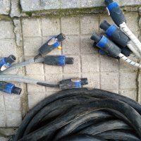 Мултикор кабели за колони (озвучителна система) - 2бр по 25метра, снимка 5 - Тонколони - 43614075