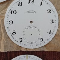 7бр порцеланови Нови винтидж циферблати за джобни часовници, снимка 3 - Антикварни и старинни предмети - 43926949