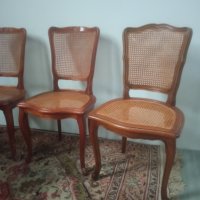 Старинни френски провансалски столове, снимка 6 - Столове - 43428993