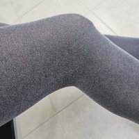3D чорапогащник сив меланж 50 DEN марка NOQ, снимка 2 - Бельо - 36727350