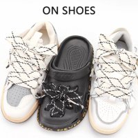 Широки връзки за обувки/маратонки с пискюл, снимка 4 - Други - 43025579