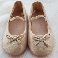 Детски балеринки цвят злато №22, снимка 1 - Детски обувки - 37434066