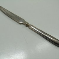 № 4075 старо малко метално ножче  - надпис / маркировка  - дължина 15,5 см , острие 7,5 см , снимка 2 - Други ценни предмети - 28337741