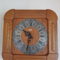 Стар немски стенен механичен часовник, снимка 2 - Антикварни и старинни предмети - 33094148