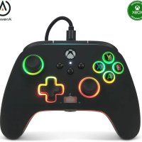 кабелен контролер за видеоигри, геймпад за Xbox X и S, официално лицензиран от Xbox, снимка 2 - Xbox конзоли - 43855551