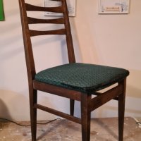 Дървен стол винтидж ретро, снимка 1 - Столове - 42512113