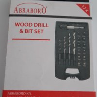 Комплект свредла и накрайници Abraboro 17 части, снимка 3 - Куфари с инструменти - 33572763