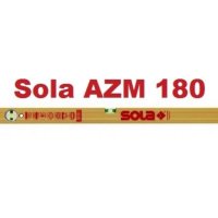 Магнитен алуминиев нивелир SOLA AZM 180, снимка 4 - Други инструменти - 43757259