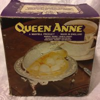 посребрен съд за масло Queen Anne , снимка 10 - Аксесоари за кухня - 44041394