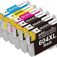 GILIMEDIA 604XL за касети с мастило Epson 604 604XL Multipack за Expression Home (пакет от 6), снимка 1 - Консумативи за принтери - 43990841