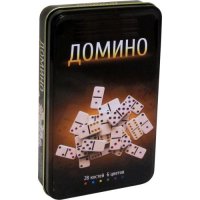 Домино в метална кутия, образователна игра, снимка 2 - Домино - 43210626
