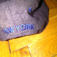 Ню Йорк бейзболна шапка 20% вълна размер С-М с регулация нова, снимка 4 - Шапки - 27451441