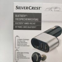 SilverCrest Bluetooth hands free kit хендсфри, снимка 4 - Bluetooth слушалки - 39407374