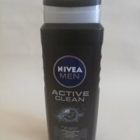 Nivea Men Active Clean душ гел за мъже 500 мл - само по телефон!, снимка 1 - Козметика за тяло - 37119587