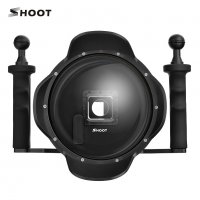 Dome Port устройство за снимане във вода със сенник за GoPro Hero 3+/4