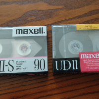 MAXELL UD II 90,UD II-S, снимка 1 - Аудио касети - 36511311