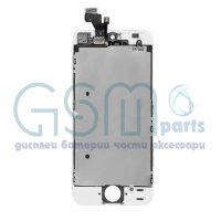 LCD Дисплей + Тъч скрийн за Apple iPhone SE - Бял/Черен, снимка 4 - Резервни части за телефони - 38869996