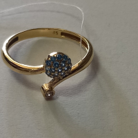 Златен пръстен 1.42гр., снимка 5 - Пръстени - 44878432