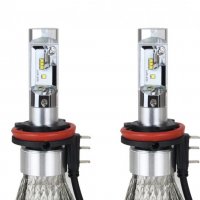 3000052378 LED крушки за кола RS + серия H15 50W мини, снимка 1 - Аксесоари и консумативи - 32850377